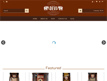 Tablet Screenshot of devicoffee.com